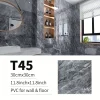 T45 T60 Waterproof Imitation Tile Floor Stickers 30*30cm Bathroom Self-adhesive wall decoration wall decorations living room