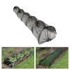 Garden Tunnel Greenhouse Agricultural Black Mesh Planting Tunnel Plastic Cover For Vegetable Planting Protection
