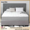 Good Nite Double Mattress - 7 Inch Hybrid Spring & Memory Foam, Zoned Support, Deep H6 Firmness, Comfortable Knitted Fabric