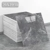 10-40PCS Imitation Marble 3D Ceramic Tile Wall Renovation Decoration Sticker Waterproof Self-adhesive Home Floor Sticker