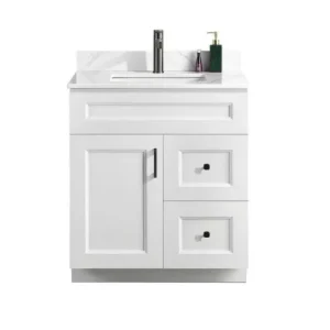 Free-Standing Bathroom Vanity Top Quality Custom Wooden Bathroom Cabinet Modern Bathroom Furniture With Drawers
