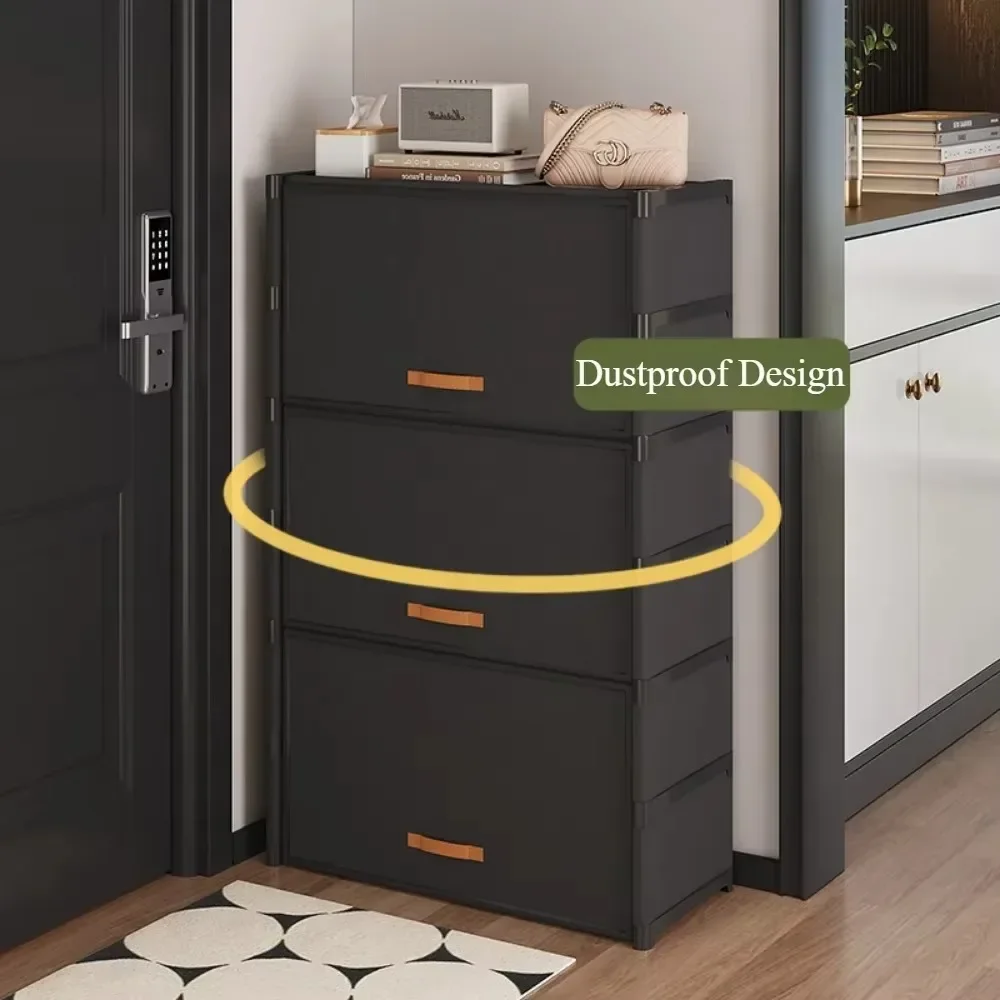 Multi Layer Shoe Rack Entrance Shoe Storage Cabinet Space Saving Shoe Rack Sturdy and Durable Home Shoe Cabinet Simple Shoe Rack - Image 2