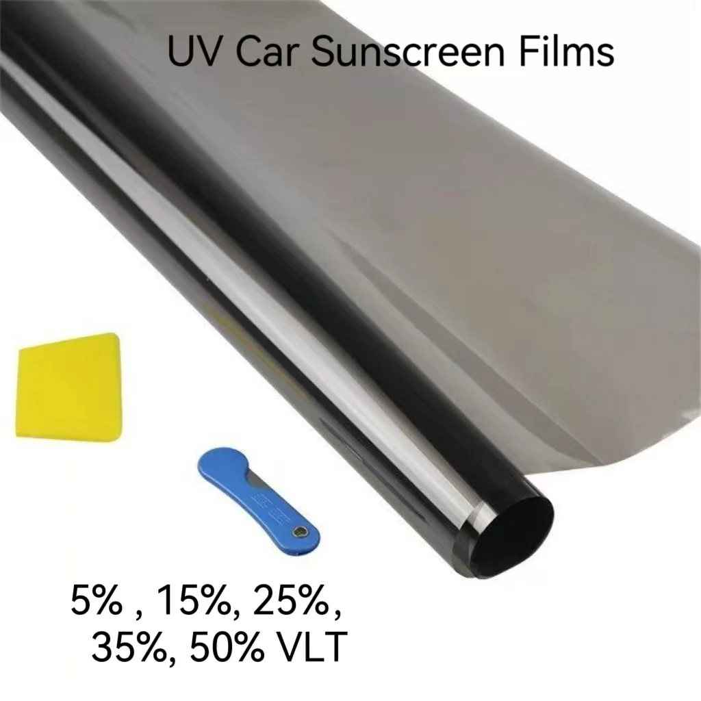 300cmx50 Tint Film for Car Window Solar UV Protector Sticker Films for Auto Home Decorate Window Glass Foils Tint Tinting Film - Image 2