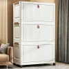 Children's Wardrobe Storage Cabinet Living Room Foldableable Bedroom Storage Cabinet Large Capacity Simple Baby Wardrobe Multi