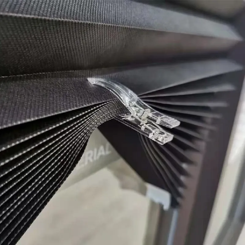 Blind for Window Self Adhesive Pleated Blinds Cordless No Drill Fabric Blinds Room Darkening Shades Blackout Shades for Bathroom - Image 4