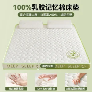 Sponge Mattress Elastic Cushion Home Double Foldable Memory Foam Latex Tatami Mat Students Dormitory Single Sleeping Mattresses