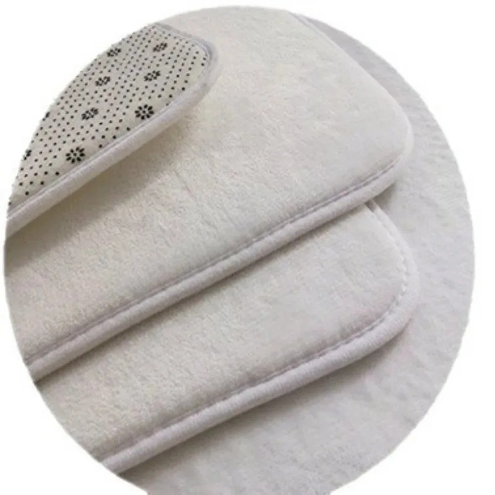 Rustic Wood Grain Heart Print Runner Mat, Non-Slip, Machine Washable, Fade-Resistant, Suitable for Hallway,Kitchen, Laundry Room - Image 3