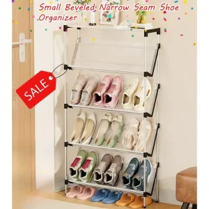 2025 New Entry Door Multi-tier Shoe Rack Narrow Wide Occupies Small Dustproof Slanted Shoe Storage Racks