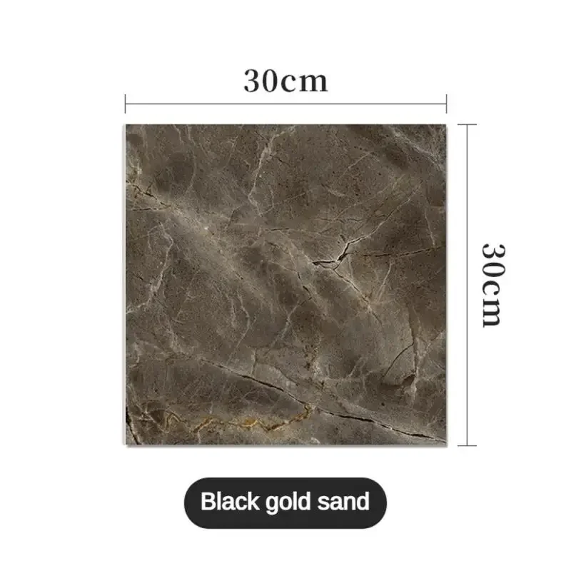 10/30/50PCS Thickened Self-adhesive Decor Wall Sticker Marble Tile Floor Sticker PVC Waterproof Toilet Kitchen Home Floor - Image 5