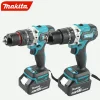 Makita DDF487 13mm Brushless Screwdriver Electric Drill Impact Drill Of Decoration Team Power Tools For Makita 18V Battery