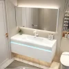 Light Vintage Bathroom Vanities Vanity White Light Storage Bathroom Vanities Closet Mirror Tocador Mueble Maquillaje Furniture