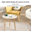 Nordic small round table coffee table sofa side table living room simple creative round coffee table