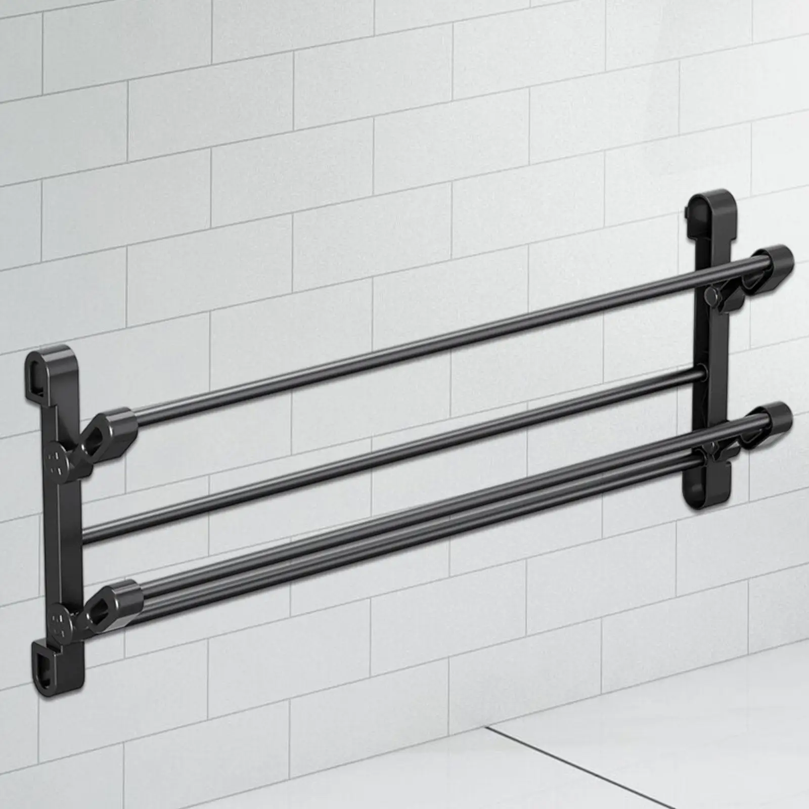 Foldable Wall Mounted Shoe Rack Storage Rack 2 Tier Multipurpose Towel Holder Shoe Holder Shelf for Bedroom Kitchen Entryway Foldable Wall Mounted Shoe Rack Storage Rack 2 Tier Multipurpose Towel Holder Shoe Holder Shelf for Bedroom Kitchen Entryway