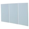 3Pcs Anti-Collision Wall Padding Blue Soft Peel Stick Nursery Bedroom Waterproof Headboard Cushion Panel Bed Wall Padding