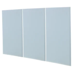 3Pcs Anti-Collision Wall Padding Blue Soft Peel Stick Nursery Bedroom Waterproof Headboard Cushion Panel Bed Wall Padding