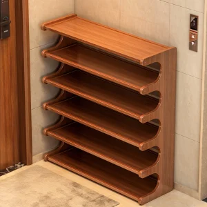 Bamboo Shoe Rack for 15-24 Pairs | Space Saving, Easy Assemble | Perfect for Entryway, Living Room & More
