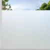 Matte Pure Window Privacy Film Frosted Glass Opaque Sun Blocking Covering Self-Adhesive Vinyl Decals for Bathroom Decoration