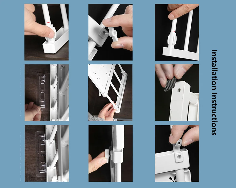 Scalable Storage Shelves Non Perforated Wardrobes Shoe Cabinets Partitions Kitchen Cabinets Dividers - Image 6