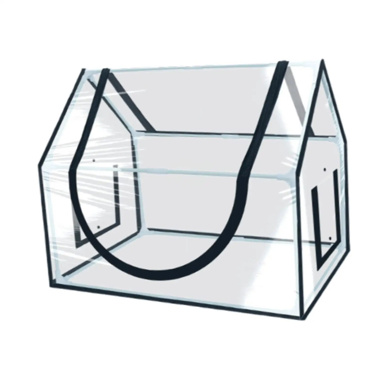 Mini Greenhouse Convenient Practical Rainproof Windproof Garden Accessory PVC