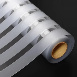 Frosted Privacy Window Film Static Cling Anti-UV Day & Night Reeded Striped Pattern No-Glue Removable for Home Office Bathroom