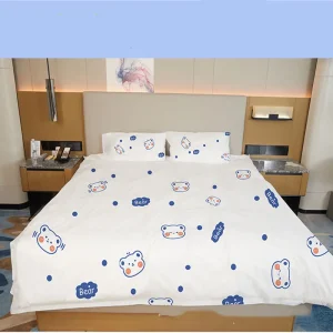 3 / 4-Piece Thickened Disposable Bed Sets Duvet Cover Non-Woven Dirty Proof Portable Bedding Set Travel Hotel Isolation Sheets