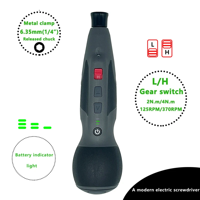 Mini Cordless Electric Screwdriver Rechargeable Removable Battery Adjustment Speed Multifunctional Drill Torque Repair Tool - Image 3