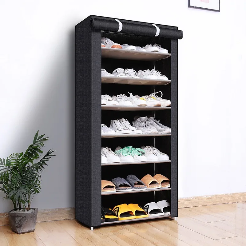 6/8/10Layers Dustproof Shoe Cabinet Multilayer Minimalist Nonwoven Shoe Rack Organizer Home Furniture Space-saving Organizer - Image 3