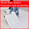Self Adhesive Waterproof Thicken Matte Floor Stickers Home Decoration Kitchen Bathroom Wardrobe Floor Wood Grain Floor Stickers