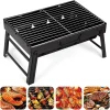 Portable Foldable Carbon BBQ Grill – Mini Stove for Picnics, Camping, Garden Parties & Outdoor Cooking