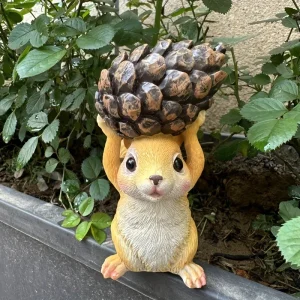 Cartoon Squirrel Animal Ornaments Outdoor Landscape Garden Courtyard Park Decorative Sculpture