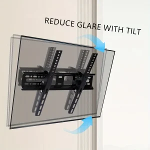 BEISHI LED LCD TV Wall Mount Bracket 32-55 Inch Universal Tilted Adjustable TV Stand Holder Max Load 30KG VESA 400x400mm