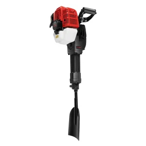1900W Tree Digging Machine 52CC 2-Stroke Gas Powered Garden Tree Digger 20-55J Impact for Garden Soil & Root Cutting