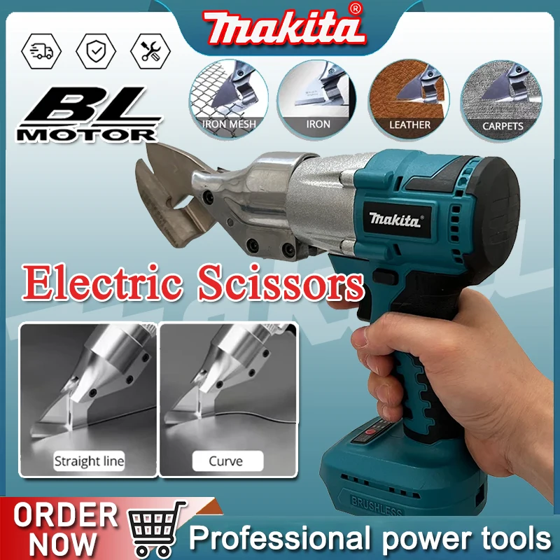 Makita Brushless Electric Scissors Rechargeable Cordless Iron Sheet Scissors Cutting Tools Metal Sheet Shear Fit 20V Battery - Image 2