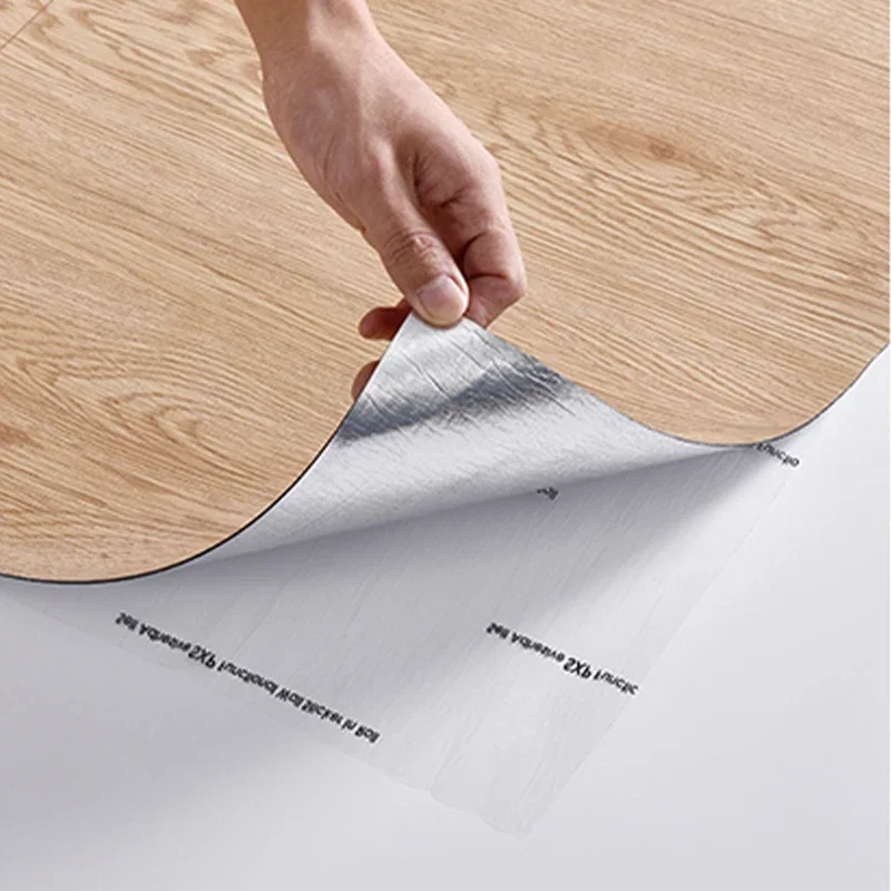 Thickened Self-adhesive 3D Wood Grain Floor Stickers 40CM SXP Waterproof Anti-Slip Wear-Resistant Home Decoration Floor Stickers - Image 5