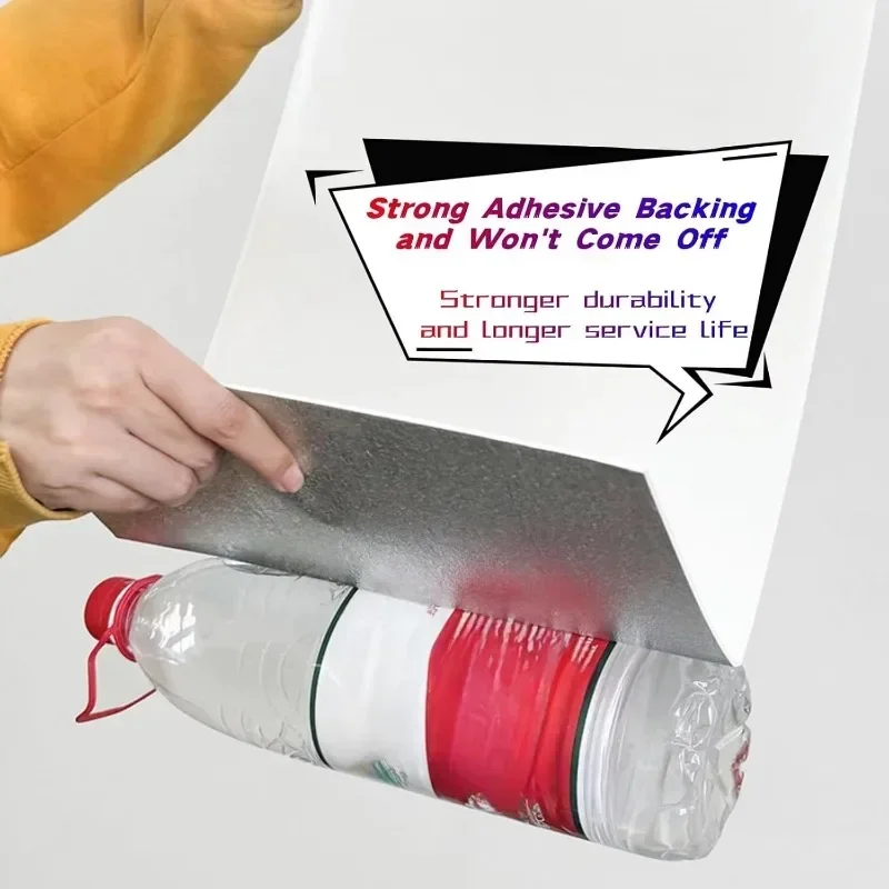 10/20/40PCS Simulated Thick Marble Tile Wall Sticker PVC Waterproof Self-adhesive Living Room Toilet Kitchen Home Floor Sticker - Image 5