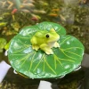 Resin Frog Garden Decor, Realistic Animal Ornament, Decorative Frog Sculpture Indoor And Outdoor Use, Perfect For Home, Balcony