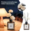 Luxury Reed Diffuser Set Home Decor - Long Lasting Fragrance with Essential Oils, Elegant Glass Bottle for Living Room & Bedroom