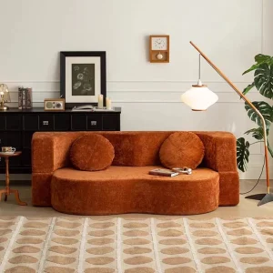 Modern Luxury Living Room Sofa Sectional Set Furniture Bedroom l Shape 2 3 Seater Velvet Compression Boneless Modular Designs