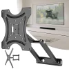 Universal TV Monitor Wall Mount Bracket Articulating Arms Swivel Tilt Extension Rotation for Most 17-55 Inch Flat Curved TVs