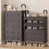 Multi-tier Galvanized Pipe Shoe Shelf, Shoemaker Organizer, Multi-tier Dustproof Entryway Shoe Cabinet, Furniture Goodies.
