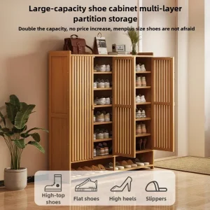 Household Goods Shoe Cabinet For Home Use, Doorstep Wall Facing Hallway, Indoor Entrance, Rental Room, Multi-layer Shoe Rack