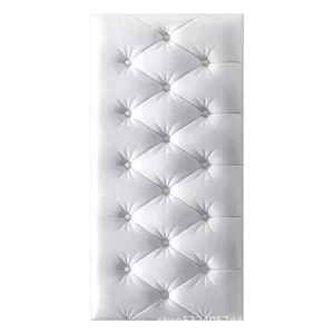 Soft headboard wall cushion, anti-collision protective wallpaper, with adhesive backing to prevent children from bumping