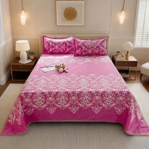 3pcs - Super Soft Bed Sheet Set With Pillowcase - Bedding Set Includes 1 Sheet And 2 Pillowcases