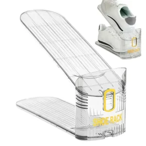 1/10Pcs Adjustable Shoe Organizer Footwear Support Slot Space Saving Cabinet Closet Stand Shoes Storage Rack Shoebox Hot Sale