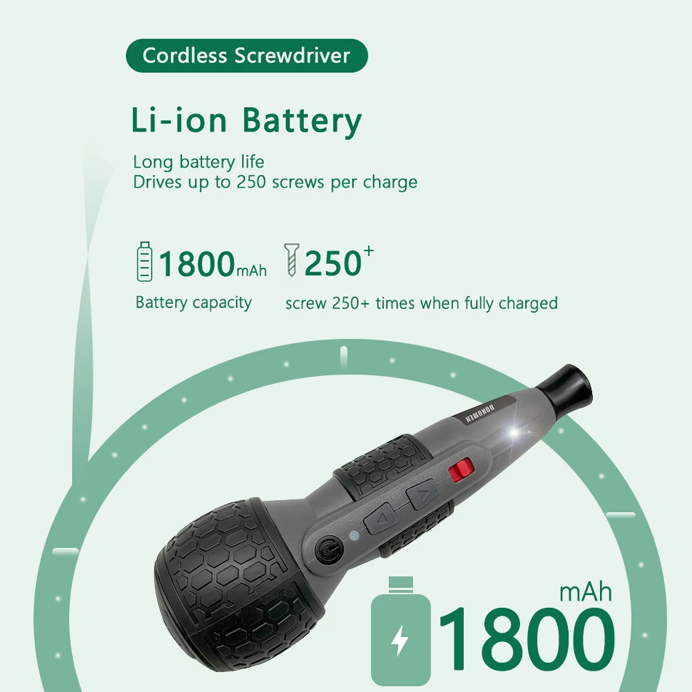 Cordless Electric Screwdriver Mini Drill 3.6V Li-ion Battery Manual and Electric Usb Charging Torque adjustment Home Maintenance - Image 3
