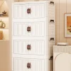 Reinforced Simple Wardrobe Home Use Clothes Storage Cabinet Baby Closet Children's Bedroom Furnishings for Rent Houses