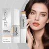 ZEPHOCO 2 in 1 Color Changing Foundation Make-up Stick Long Lasting Moisturizing Makeup High Concealer Power Makeup Korean