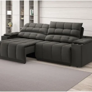 3 Places Retractable Sofa Recliner Velosuede Quebec Next Sofas