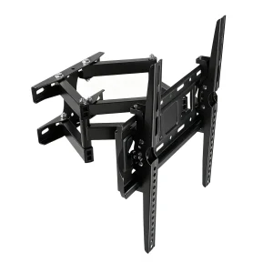 Full-Motion TV Wall Mount for 26-65 Inch TVs, Extendable Arm, ±15° Tilt, 360° Rotation, VESA 400x400mm, 30 kg Load Capacity
