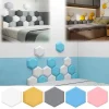 1Pc Nordic Style Bedroom Head Board Self-adhesive Tatami Stickers Anti-collision Headboard Home Decor Wall Panels